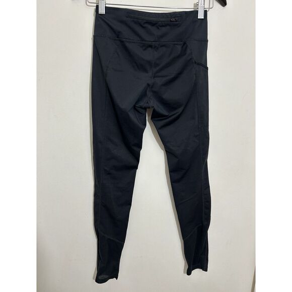 Nike Dri Fit Women's Pull On Black Running Pants Reflective Logo Size XS - Picture 2 of 6